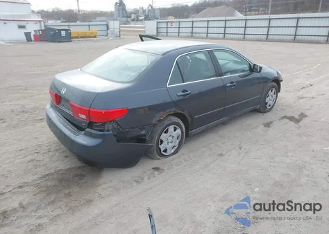 2005 Honda Accord 2.4 Lx из США, поврежденный, VIN 1HGCM56445A169840
